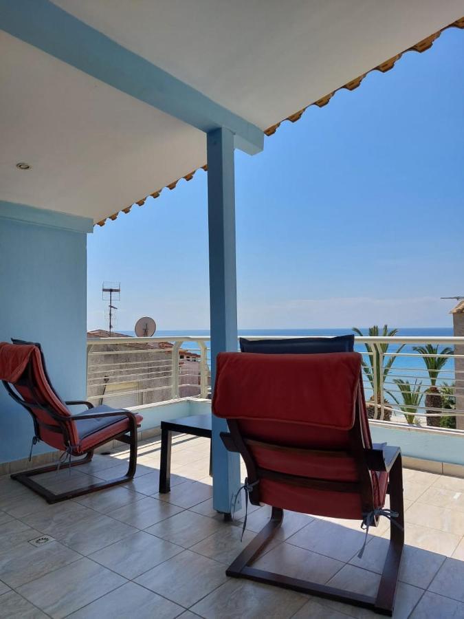 Apartment In Siviri Sea View Buitenkant foto