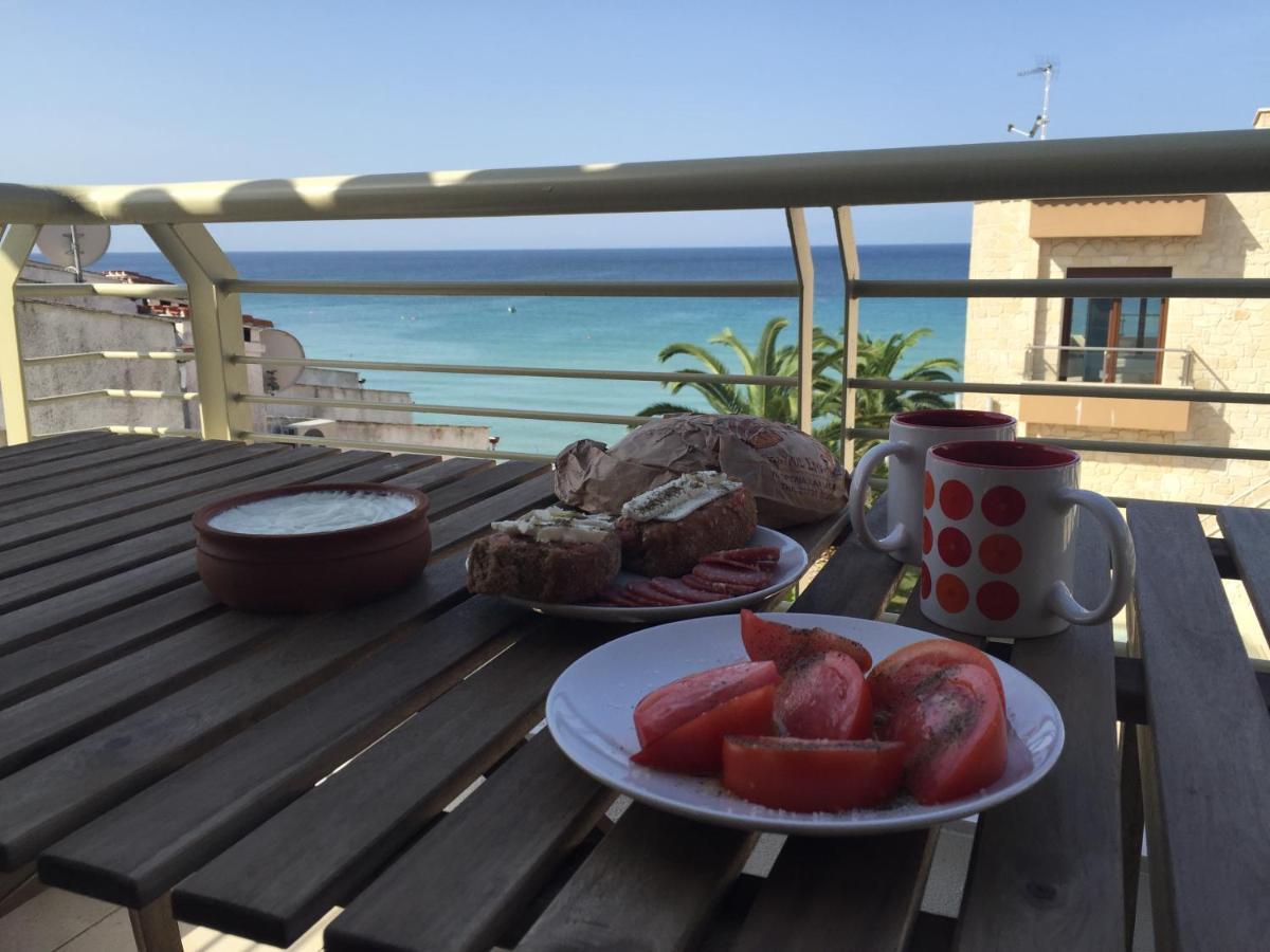 Apartment In Siviri Sea View Buitenkant foto